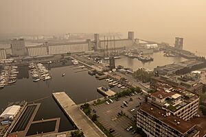 Vieux-Port de Québec - Fumée 2023