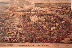 View of the Battle of El Teb 29 February 1884