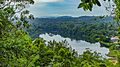 View of the Suriname river from the Blauwe Berg, or Blue Mountain, on the former Berg en Dal plantation (32723127203)