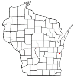 Location of Herman, Wisconsin