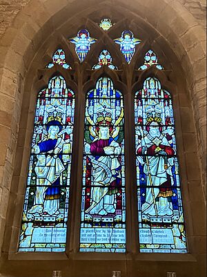 Wakefield Memorial Windows (left) - St Nicholas Church, Leicester