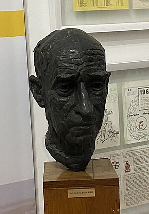 Wally Hayward Bust