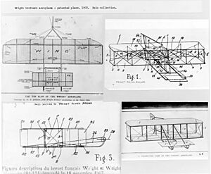 Wright brothers patent plans 1908