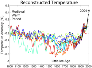 1000 Year Temperature Comparison