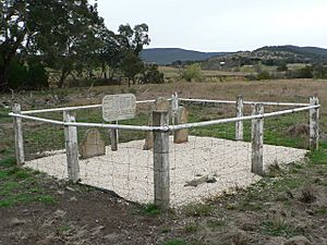 1905 - Towrang Convict Stockade, Associated Sites and Road Formations - Grave stones (5001346b2)