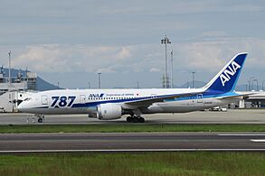 ANA Boeing 787-8 JA809A at Takamatsu Airport