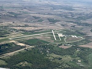 Airfield at Council Bluffs Iowa