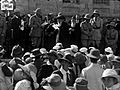 Allenby delivering speech, Jerusalem, May 1918