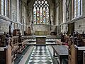 Altar in St John the Baptist Church of England church in Tideswell