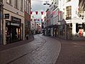 Arnhem, straatzicht de Vijzelstraat voor Giro d'Italia positie2 foto5 2016-04-17 19.13