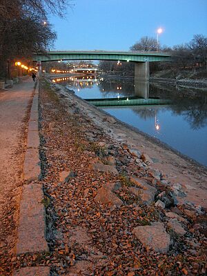 Assiniboine River in Winnipeg
