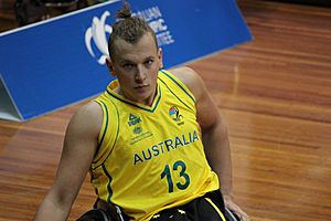 Australia men wheelchair basketball v Great Britain 5699