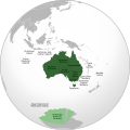 Australia states and territories labelled