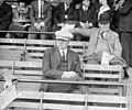 Babe Ruth in Stands