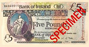 Bank of Ireland sterling 5 