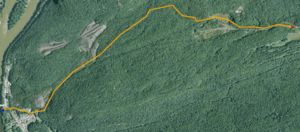 Black Creek satellite map
