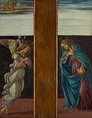 Botticelli (Sandro di Mariano Filipepi) - Annunciation - Google Art Project
