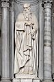 Cappella Montefeltro di Francesco Smeraldi, Sant' Antonio abate Statue d'Alessandro Vittoria