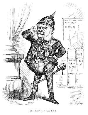 Caricature of Wilhelm I by Thomas Nast