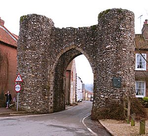 Castle Acre Bailey Gate - geograph.org.uk - 1718512