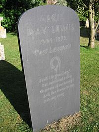 Cecil Day Lewis headstone, geograph