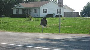 Chief Cornstalk's Village historical marker