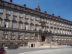 Danish parlement in Copenhagen