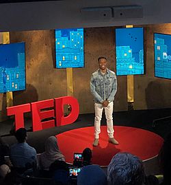 Derrius Quarles at TED Headquarters 2017.jpg