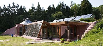 Earthship Brighton Front