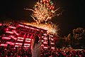 Fireworks at EXIT Festival 2018