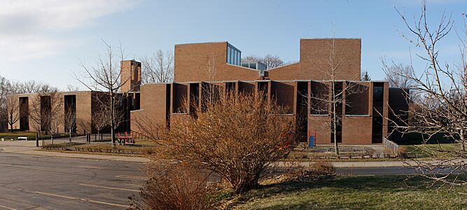 First Unitarian Church of Rochester NY North Side at West end 1227-8