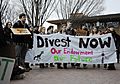 Fossil Fuel Divestment Student Protest at Tufts University