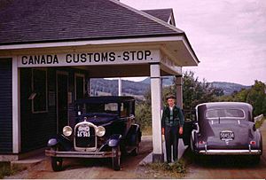 Glen Sutton Border Station 1941