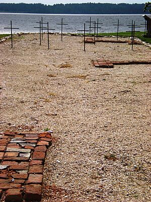 Graveyard at Jamestowne Historic National Park - Sarah Stierch