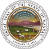 Official seal of Kansas