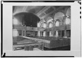 Historic American Buildings Survey, George J. Vaillancourt, Photographer VIEW OF INTERIOR (FROM SOUTHEAST). - First Baptist Meetinghouse, 75 North Main Street, Providence, HABS RI,4-PROV,1-13