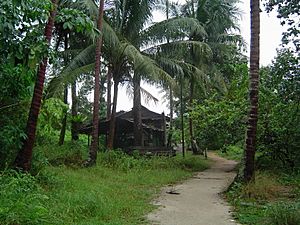 House near the northern coast of Pulau Ubin, Singapore - 20050803