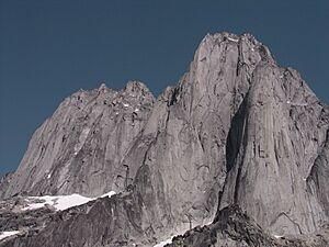Howser Spire - under the spire