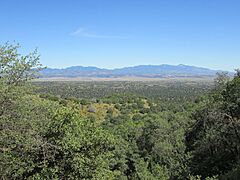 Huachuca Mountains From Patagonia Mountains Arizona 2014