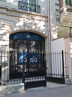 ISG, 147 avenue Victor-Hugo, Paris 16e 3
