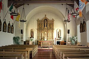 Interior of Chapel at Mission San Rafael