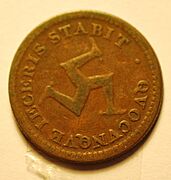 Isle of Man bank half penny 1811 a