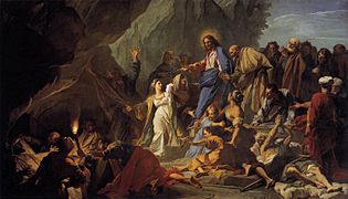 Jean-Baptiste Jouvenet - The Raising of Lazarus - WGA12033