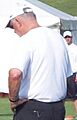 Jim Johnson Eagles Coach 2008 Training Camp Cropped