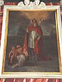 La Bastide-Clairence (Pyr-Atl, Fr) painting miracle of Saint Nicholas