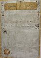 Letter sent from the King of France, Louis-Philippe, to Maharaja Ranjit Singh. Ranjit Singh is addressed as “Rendjit Sing Bahador - Padichah du Pendjab”. Dated 27 October, 1835