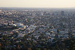 East Hollywood as viewed from the Griffith Observatory