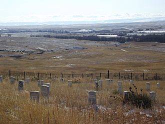 Little Bighorn Battlefield National Monument Montana