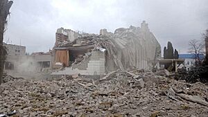 Lyceum 25, Zhytomyr, after an airstrike during Russian invasion (5)