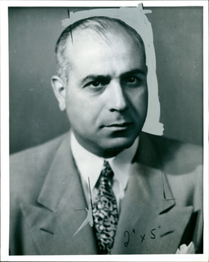 Maamun al-Kuzbari (1914-1998) portrait